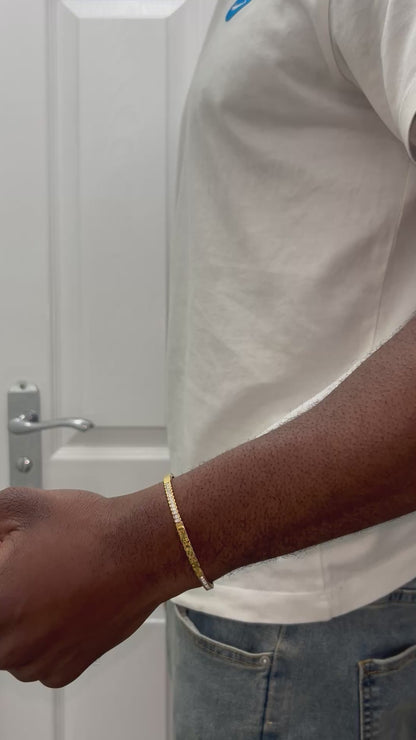 18K Gold Plated Stainless Steel Bracelet