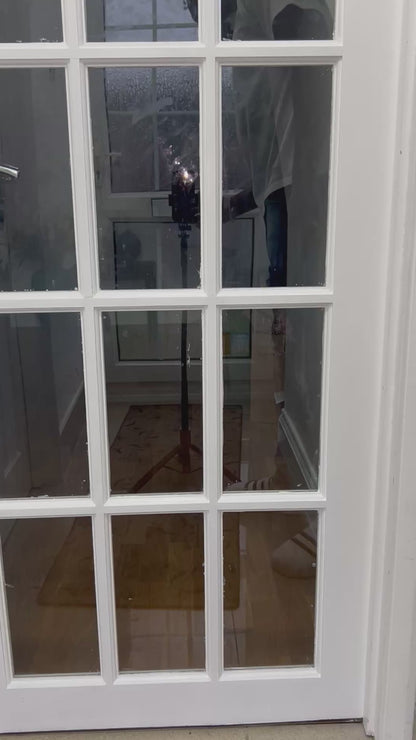 8mm 8inch Four Leaf Clover Zircon and Rhodium Plated Tennis Bracelet